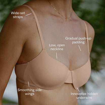 Cameo Balconette Lift Up Bra Buff