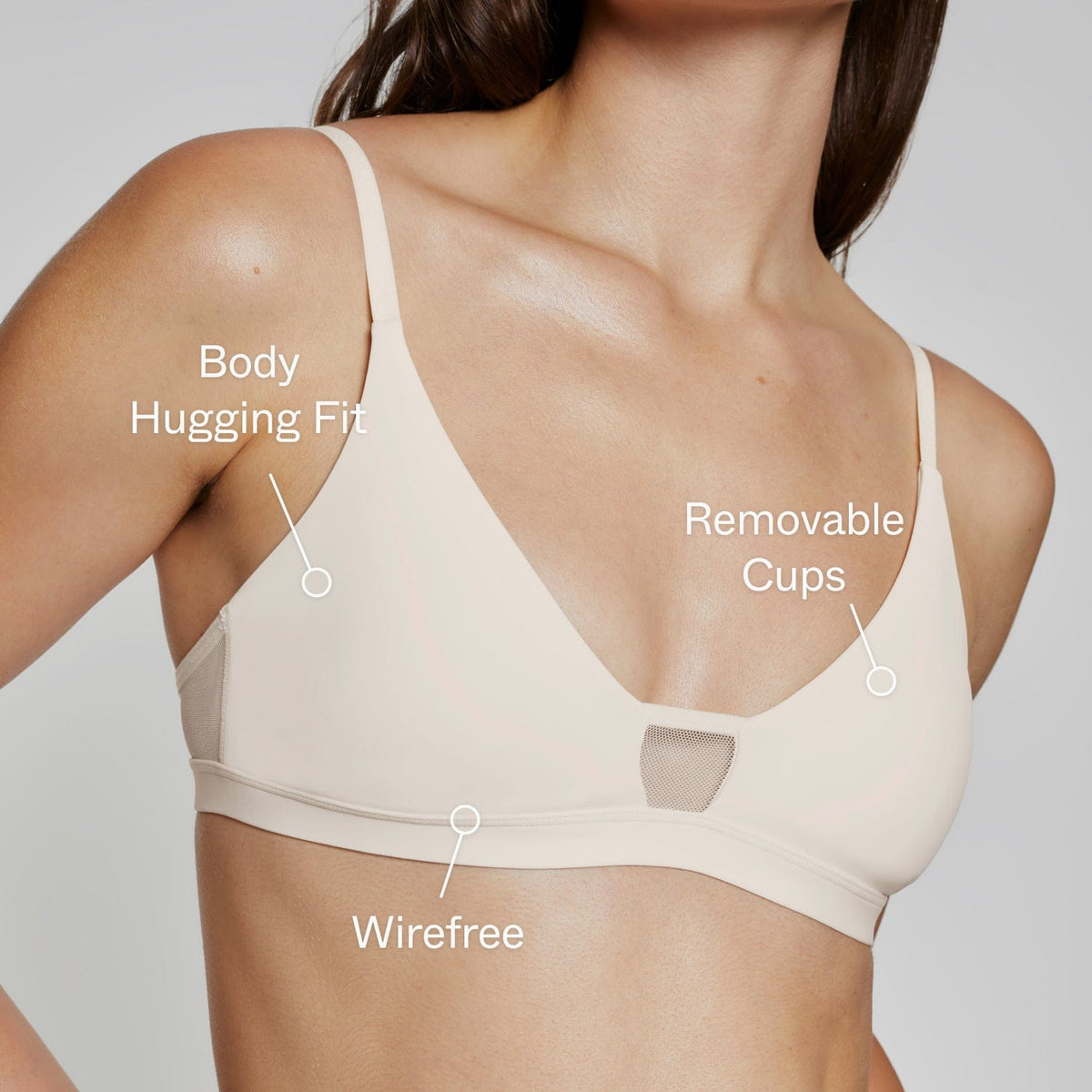 Limitless Wirefree Scoop Bra Black