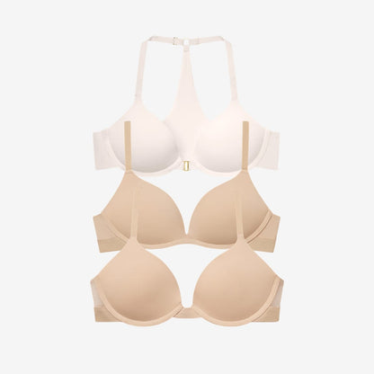 Lifted & Loved 3 Bra Bundle Ecru/Buff/Buff