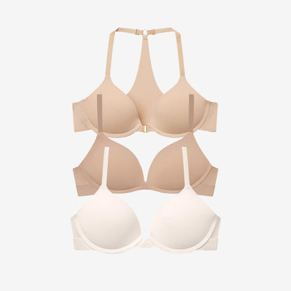 Lifted & Loved 3 Bra Bundle Buff/Fawn/Ecru