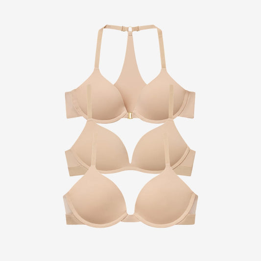 Lifted & Loved 3 Bra Bundle Buff