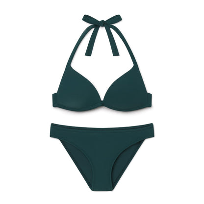 Plunge Bikini Top & Classic Bikini 2-Piece Swim Bundle