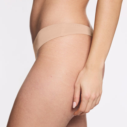 Simply Smooth No Show Thong 3 Pack Buff