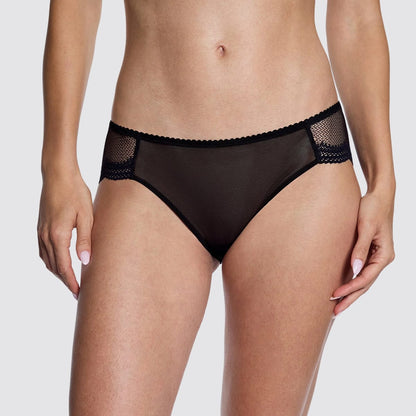 Signature Lace Bikini Black