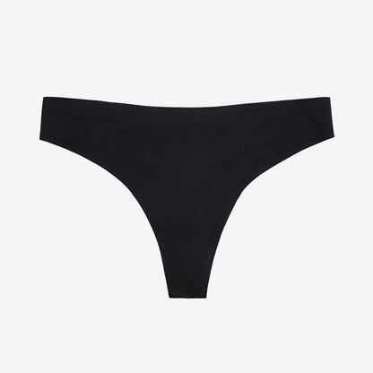 Simply Smooth No Show Thong Black