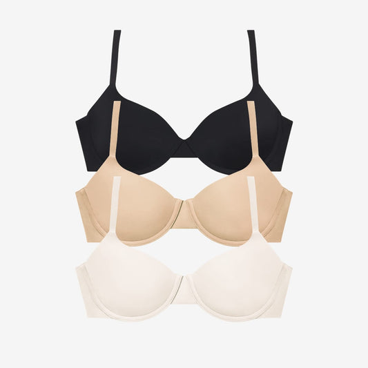 Simply Smooth T-Shirt Bra Trio Bundle