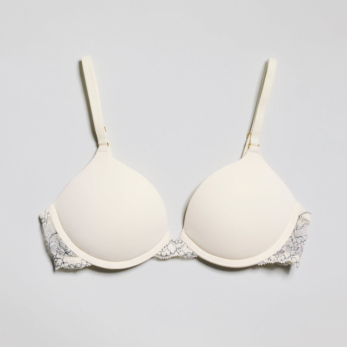 Smooth Lace Lift Up Bra Ecru Two-Tone