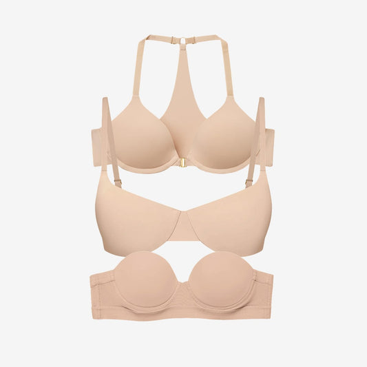 Summer Bra Solution 3 Bra Bundle Buff