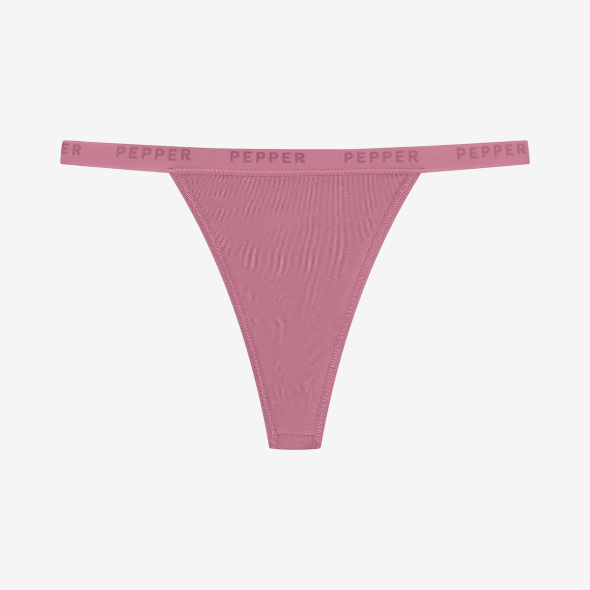 Supima® Cotton String Thong Lilas