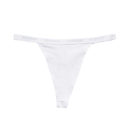 Supima® Cotton String Thong 5 Pack White