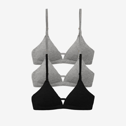 Supima® Cotton Wirefree Bra Trio Bundle