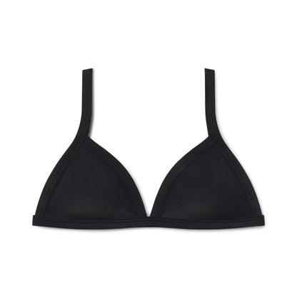 Triangle Bikini Top Black