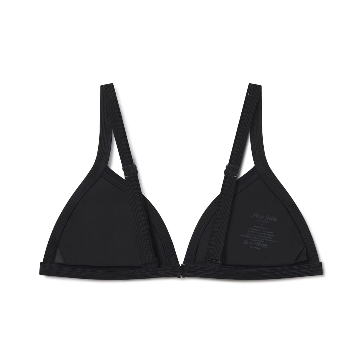 Triangle Bikini Top Black
